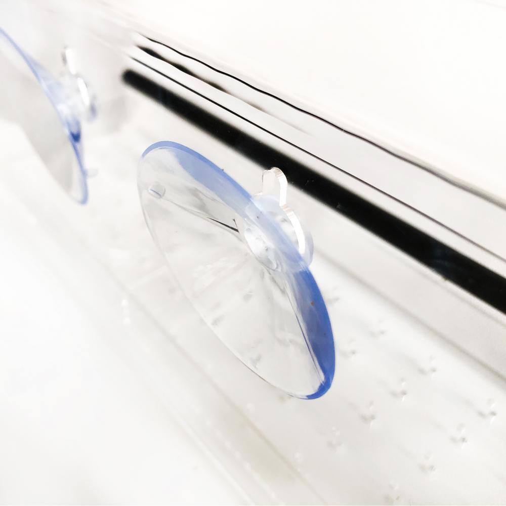 None Clear Window Bird Feeder with Powerful Suction