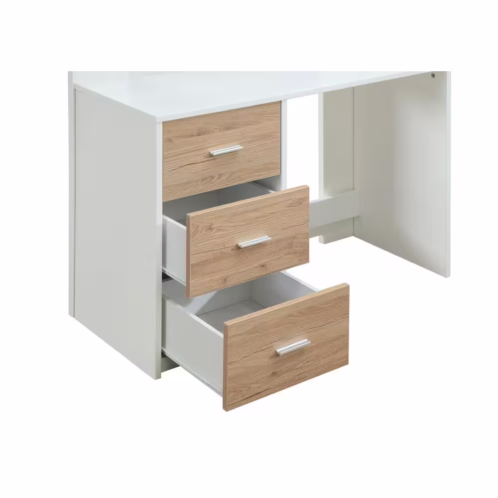 Acme Furniture Nerice White Twin Loft Bed