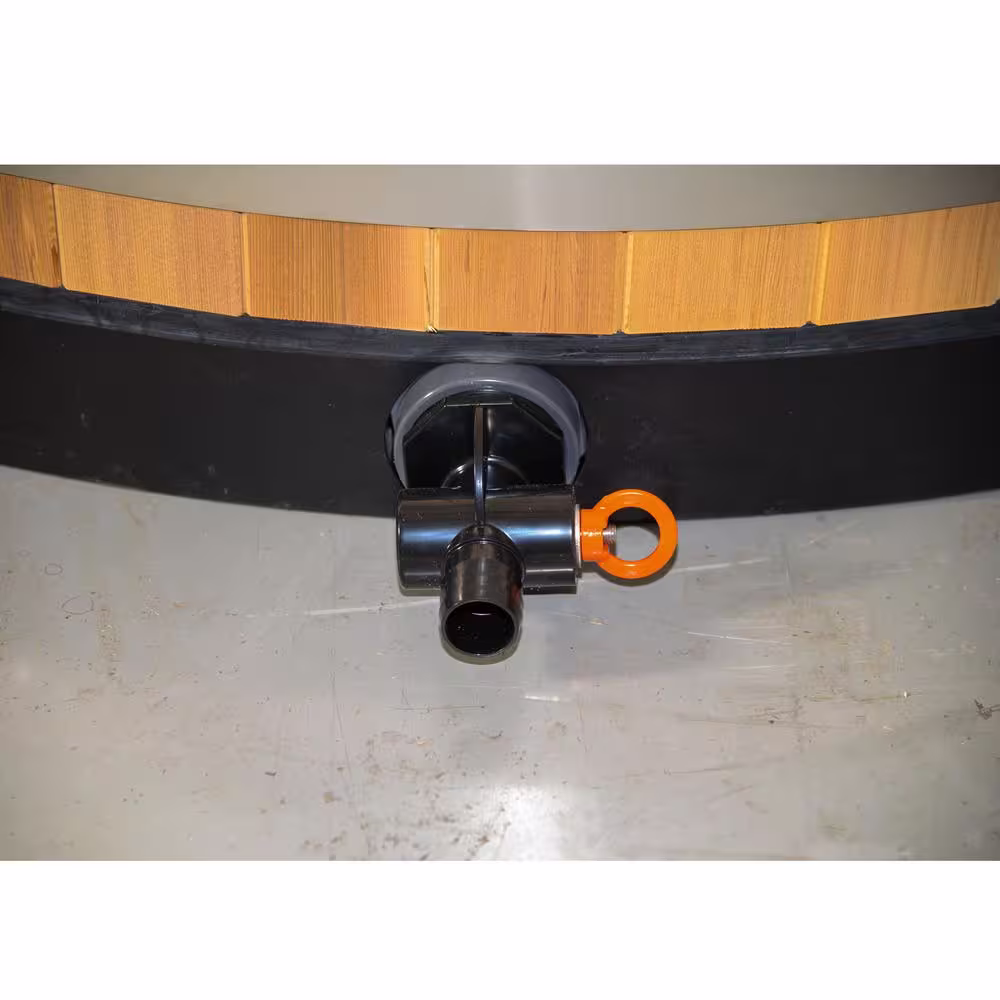 ALMOST HEAVEN SAUNAS Serenity 4-Person Wood Fired Hot Tub