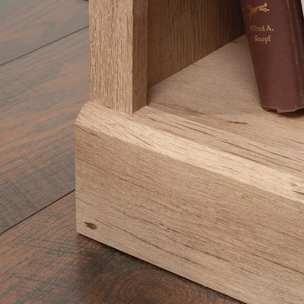 SAUDER Aspen Post 29.291 in. Wide Prime Oak 5-Shelf Standard Bookcase