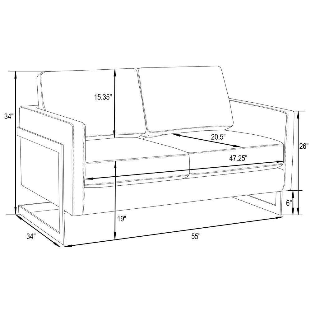 Leisuremod Lincoln Modern 55