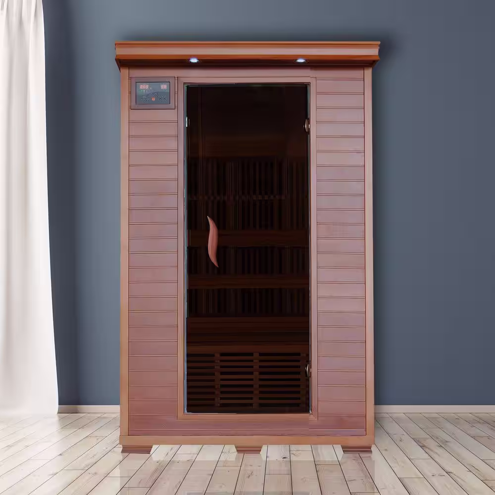 Radiant Sauna 2-Person Cedar Infrared Sauna with 6 Carbon Heaters