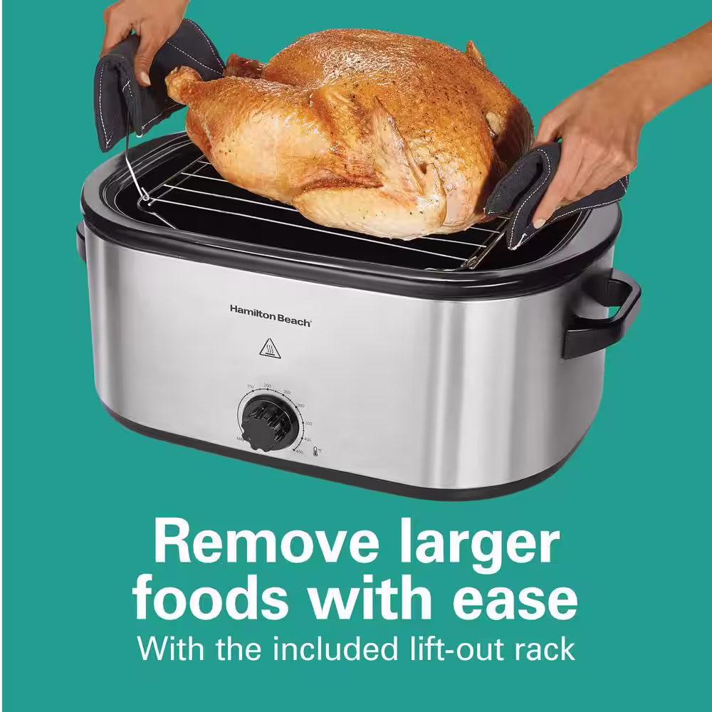 Hamilton Beach 22 qt. Stainless Steel Roaster Oven