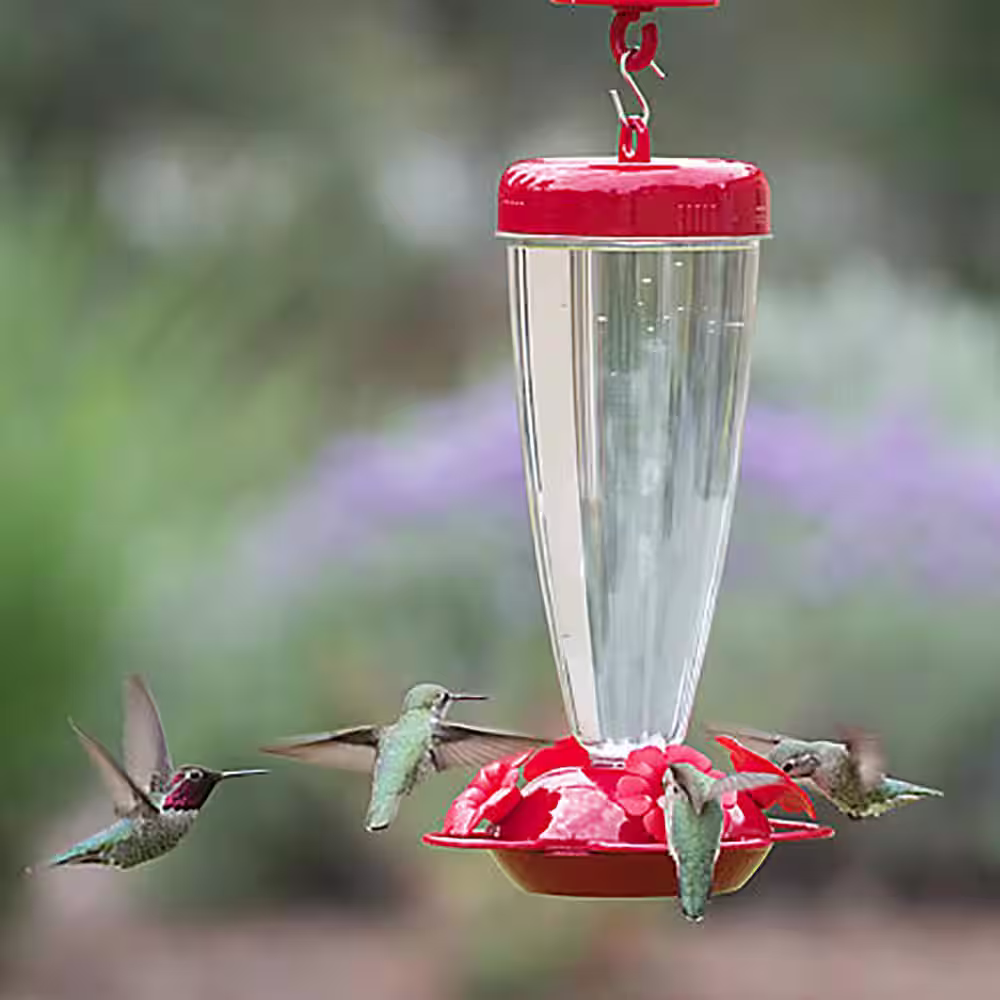 Perky-Pet Top-Fill Plastic Hummingbird Feeder - 24 oz. Capacity