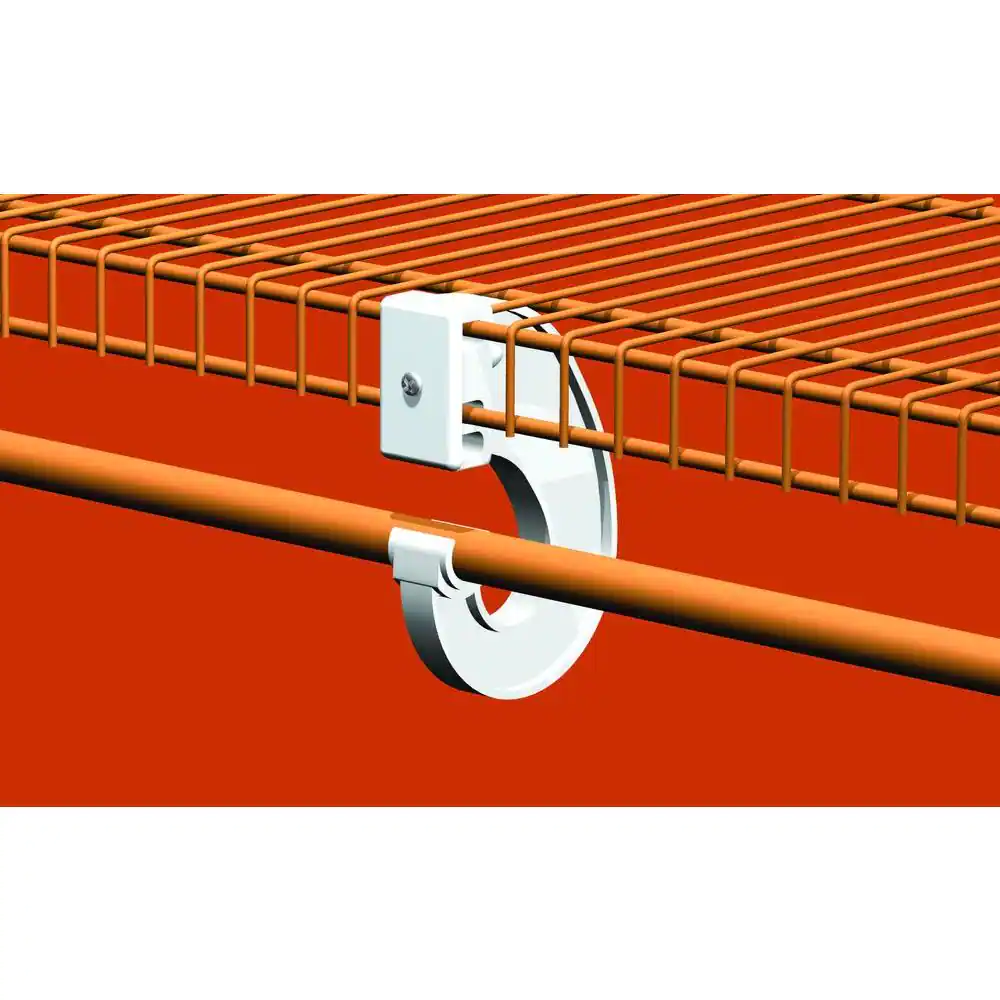 ClosetMaid 5-1/2 in. H Conversion Hang Rod Support Bracket