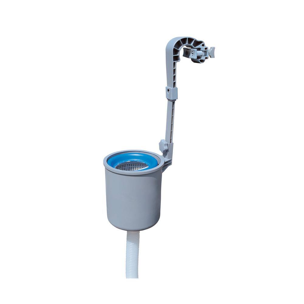 Bestway 18 ft. Round 48 in. D Steel Pro Hard Sided Frame Above Ground Pool Set with Skimmer