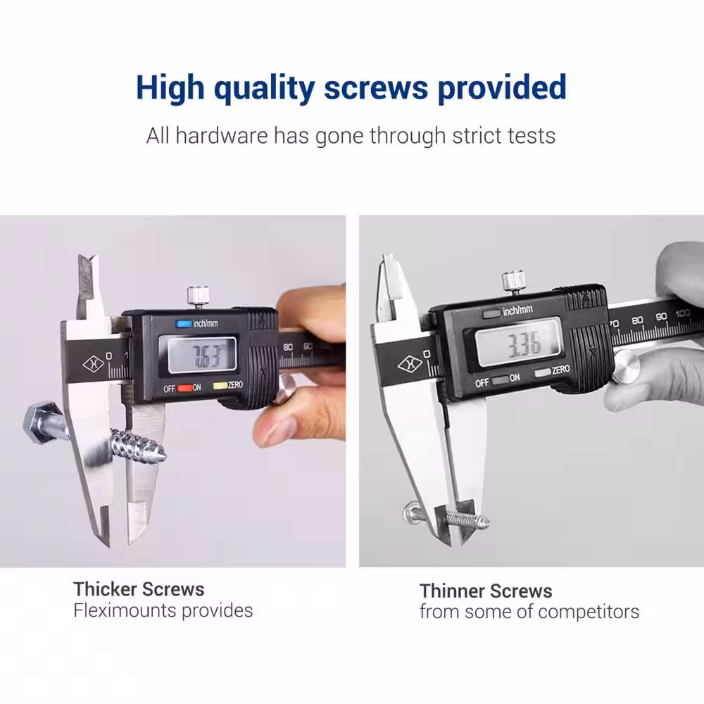 FLEXIMOUNTS Adjustable Height Overhead Ceiling Mount Garage Rack in Black (96 in. W x 48 in. D)