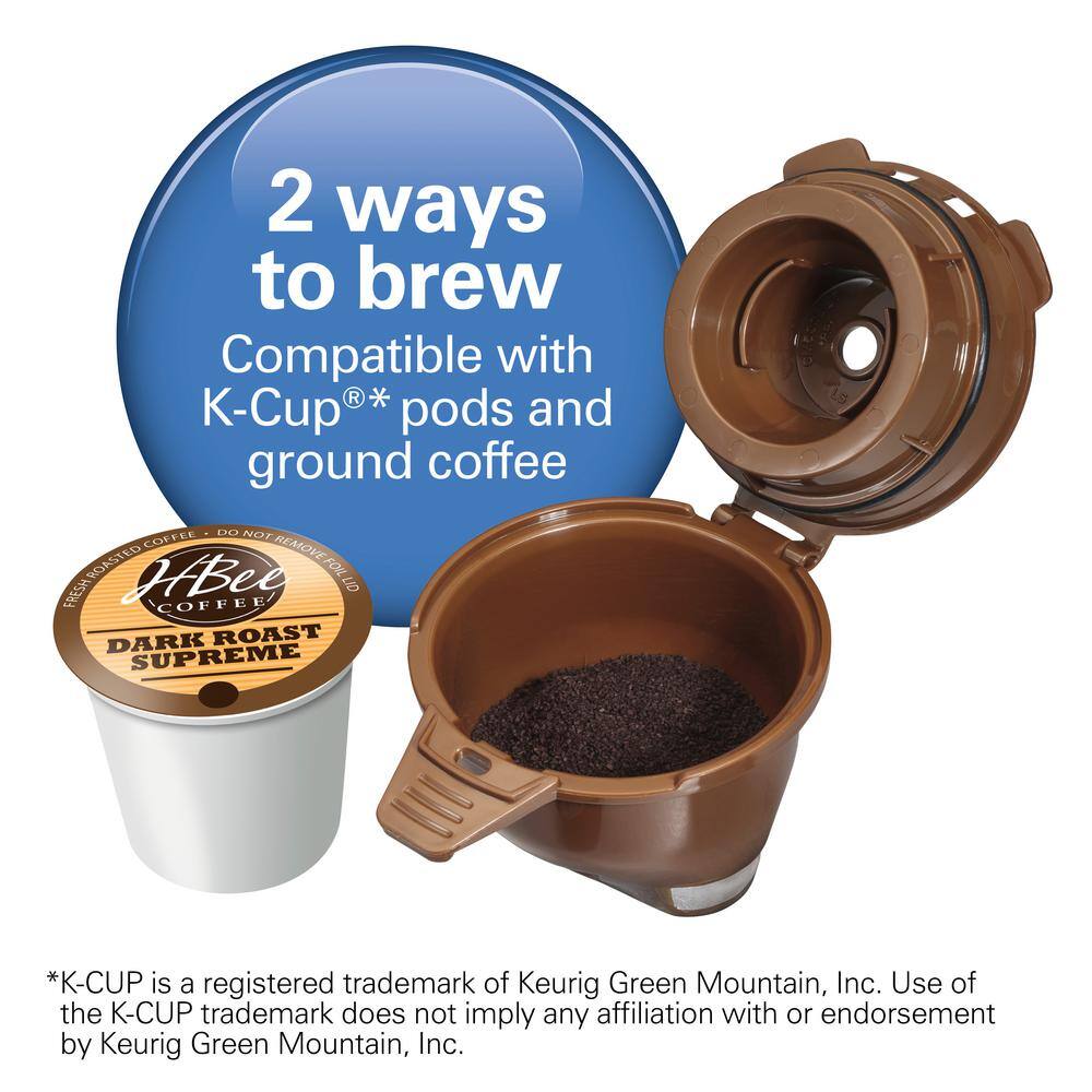 Hamilton Beach FlexBrew Black Single-Serve Coffee Maker