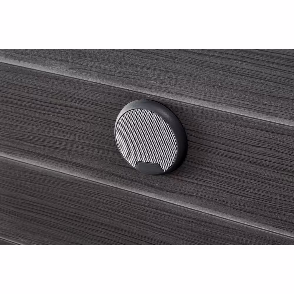 Luxury Spas Denali 7-Person 64 Jet Hot Tub with Pearl Grey Interior and Bluetooth