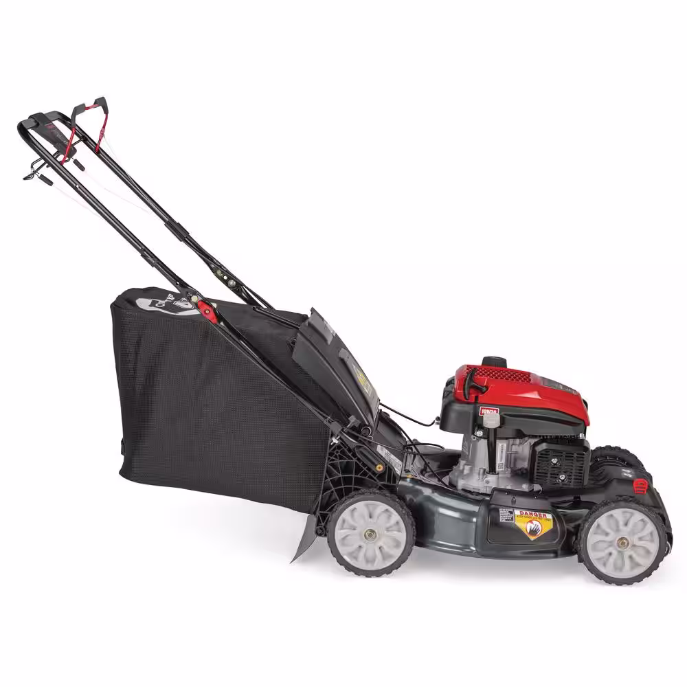 Troy-Bilt XP 21 in. 159 cc Gas Walk Behind Self Propelled Lawn Mower with Check Don't Change Oil, 3-in-1 TriAction Cutting System