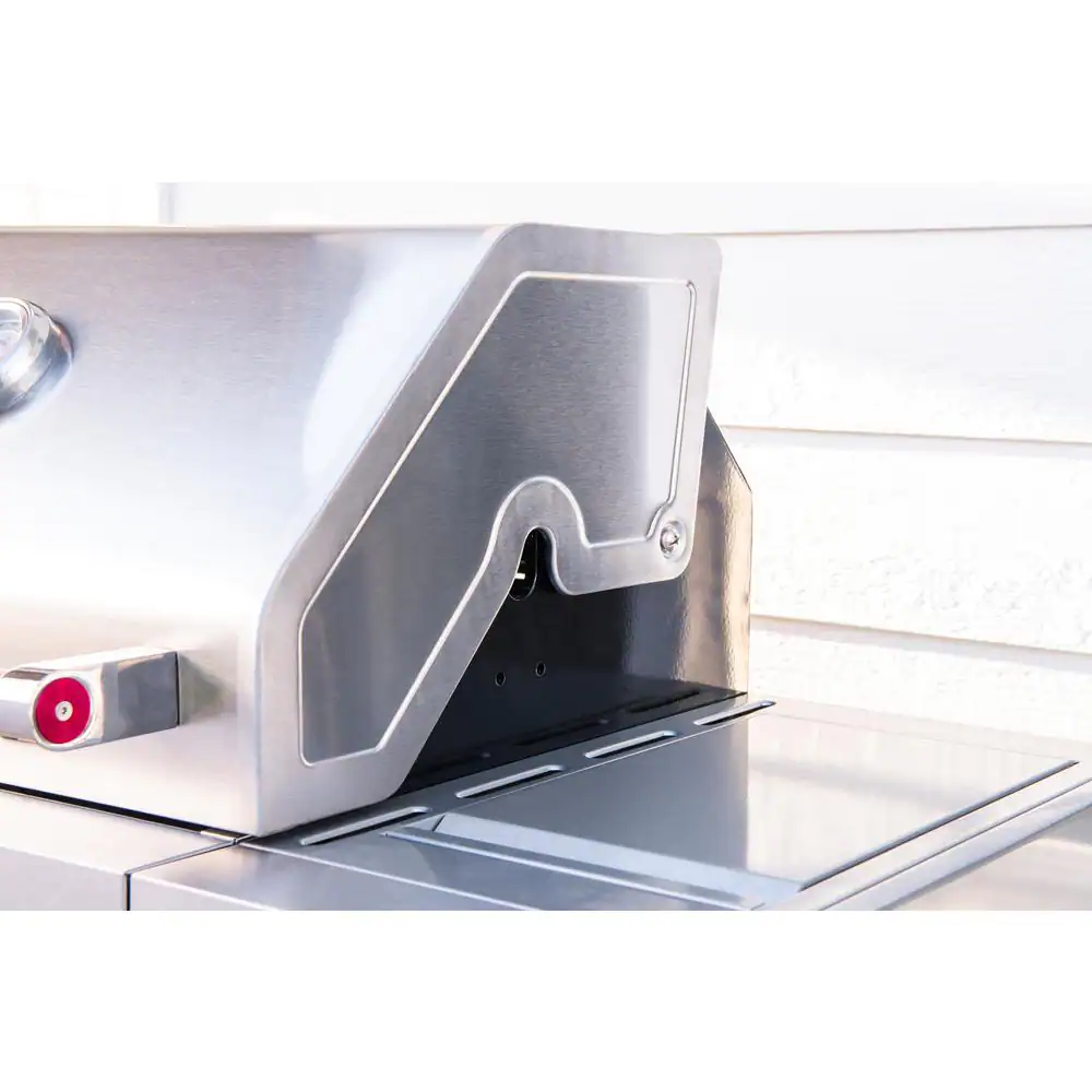 KitchenAid 3-Burner Propane Gas Grill in Stainless Steel with Ceramic Sear Side Burner