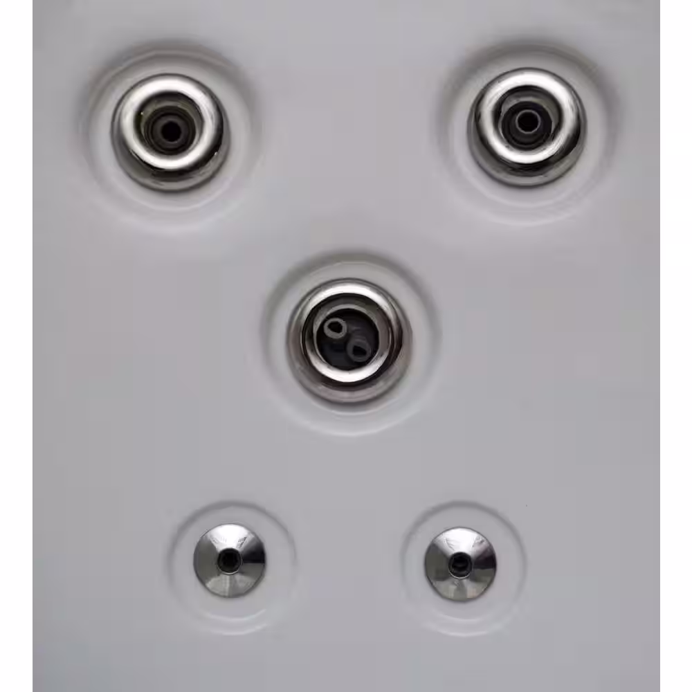 Home and Garden Spas 5-Person 51 Jet Hot Tub Spa with LED Lighting and Fountain Feature