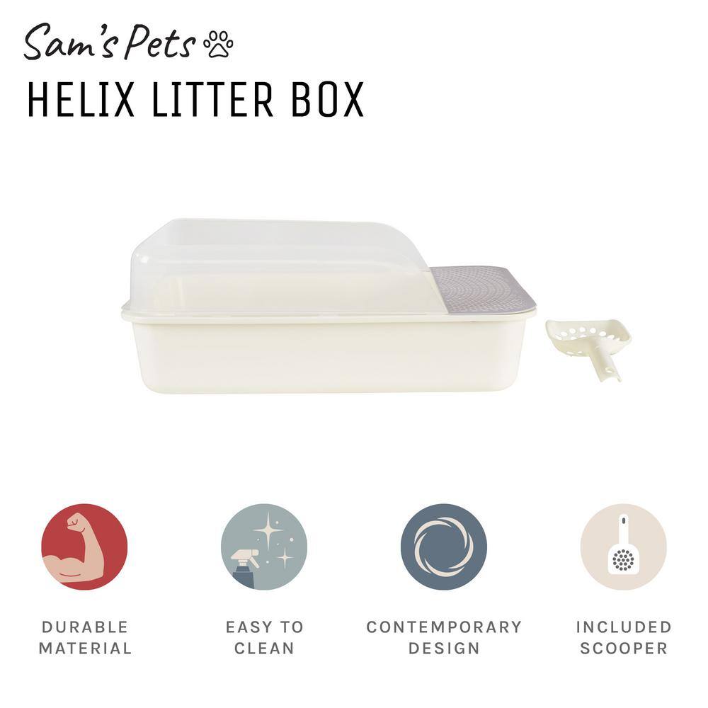 None Helix Litter Box