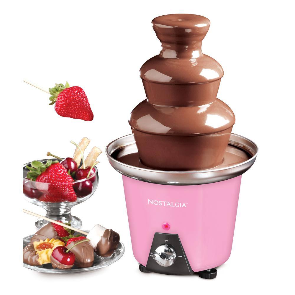 Nostalgia 3-Tier Chocolate Fondue Fountain