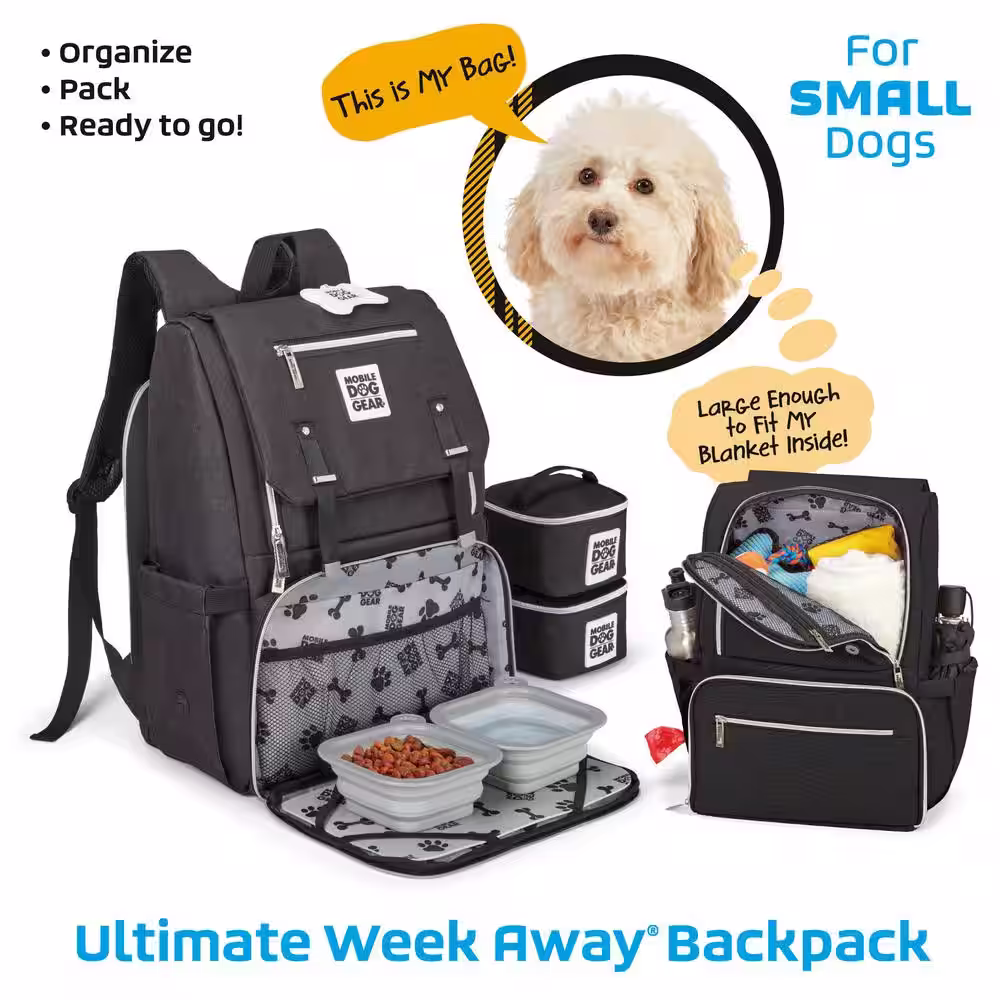 MOBILE DOG GEAR Ultimate Week Away Backpack