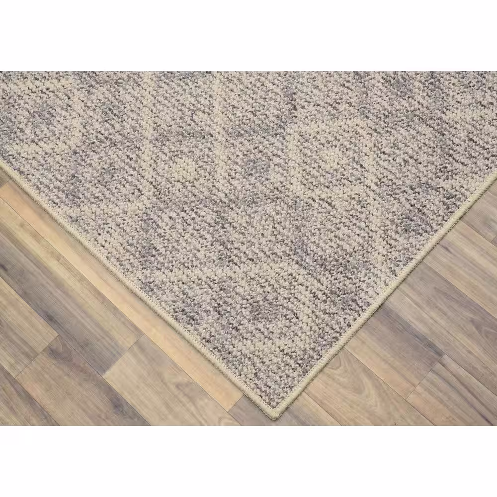 Garland Rug Classic Berber Earth Tone 2 ft. x 8 ft. Runner Rug