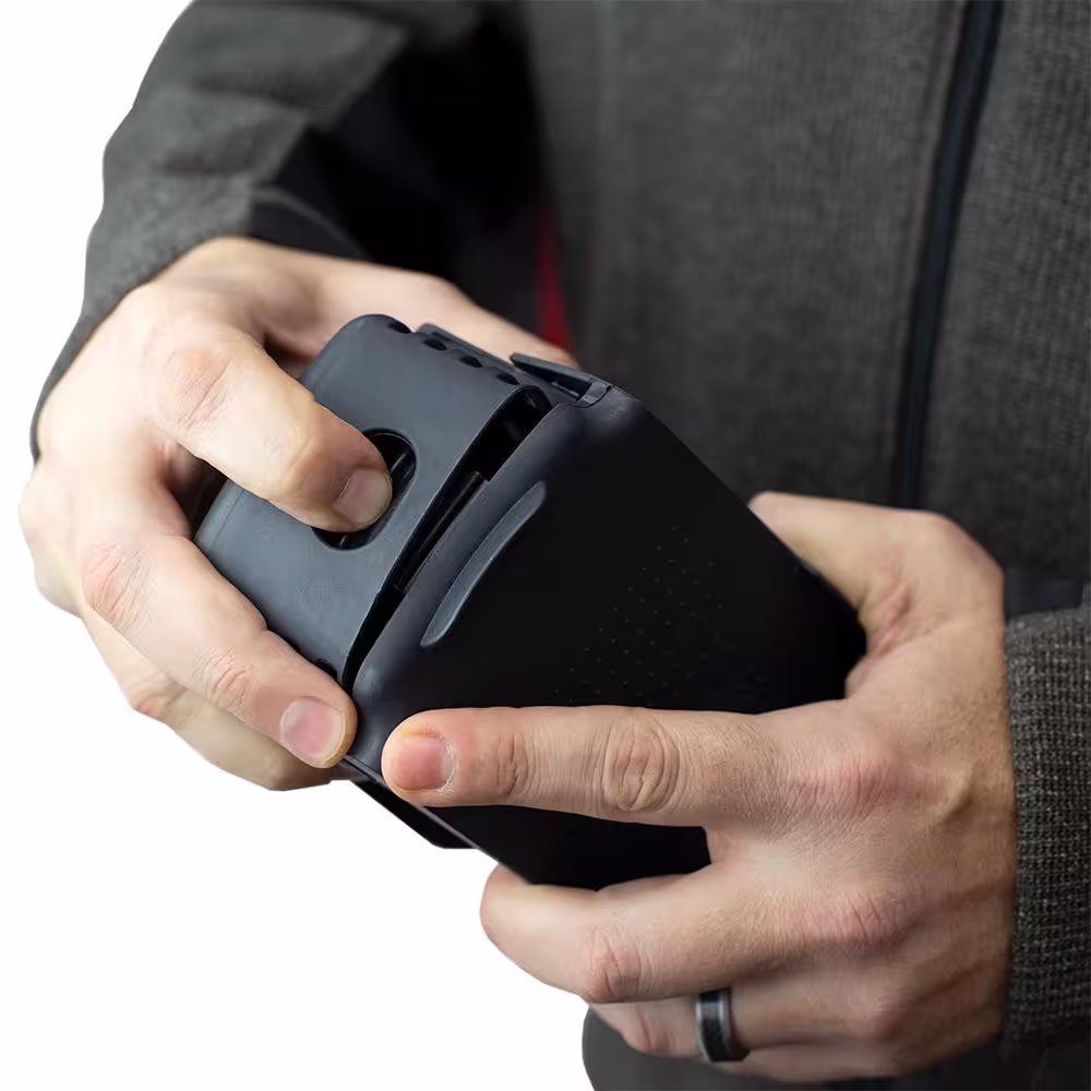 Home Basics 3.5 H 2-Pair 2-Tier Black Plastic Shoe Rack