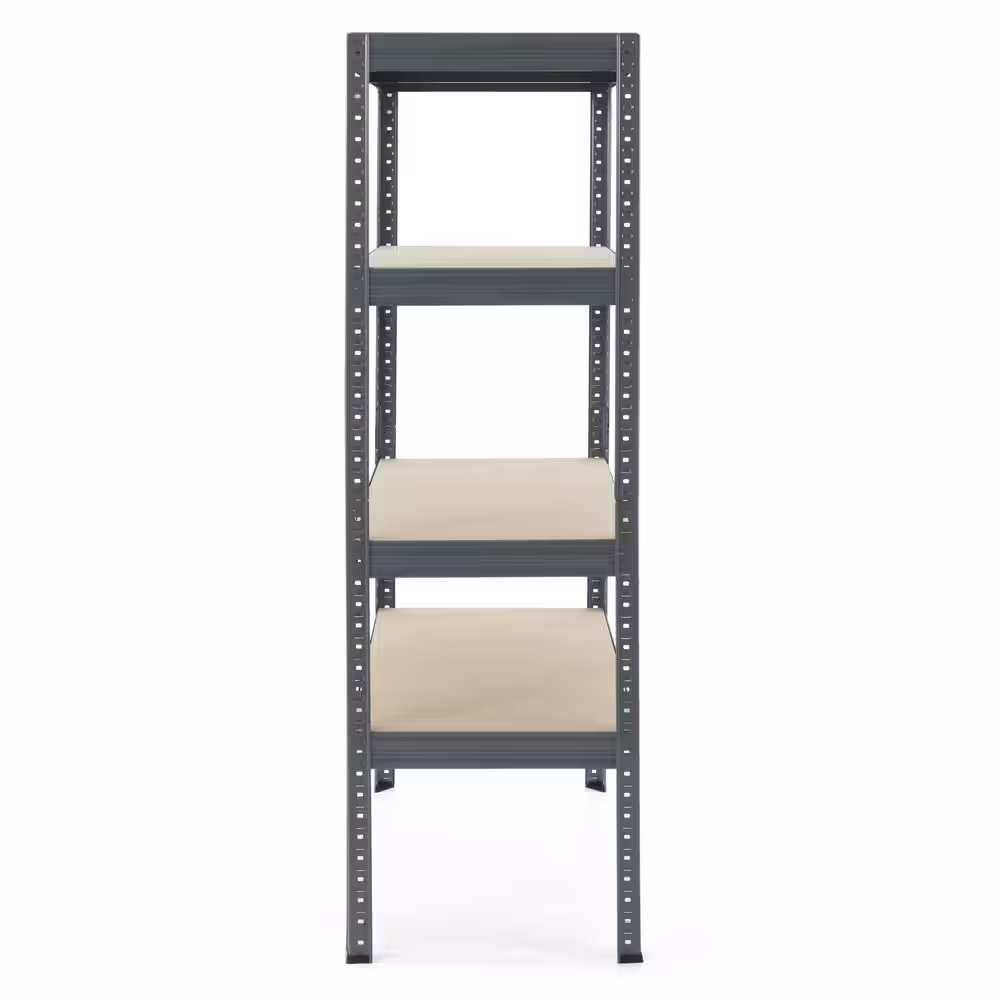 None 36 x 60 in. Boltless 4-Tier Adjustable Storage Shelving Unit