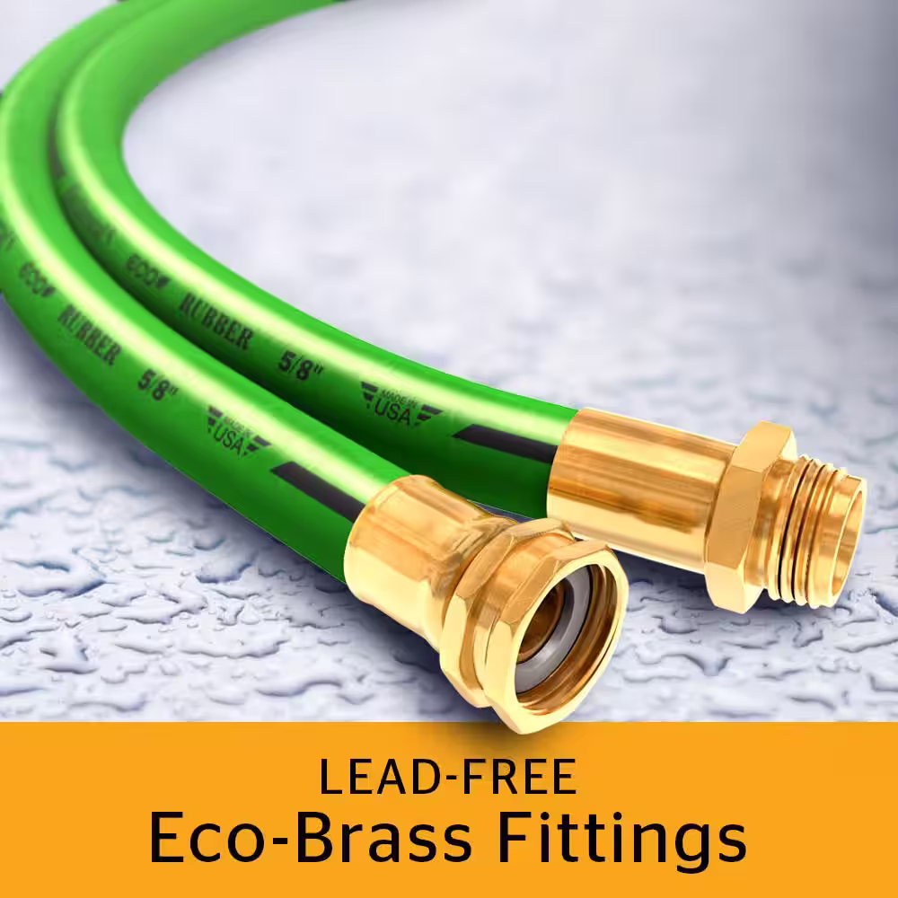 Continental ECO Rubber 5/8 in. x 50 ft. Garden Hose