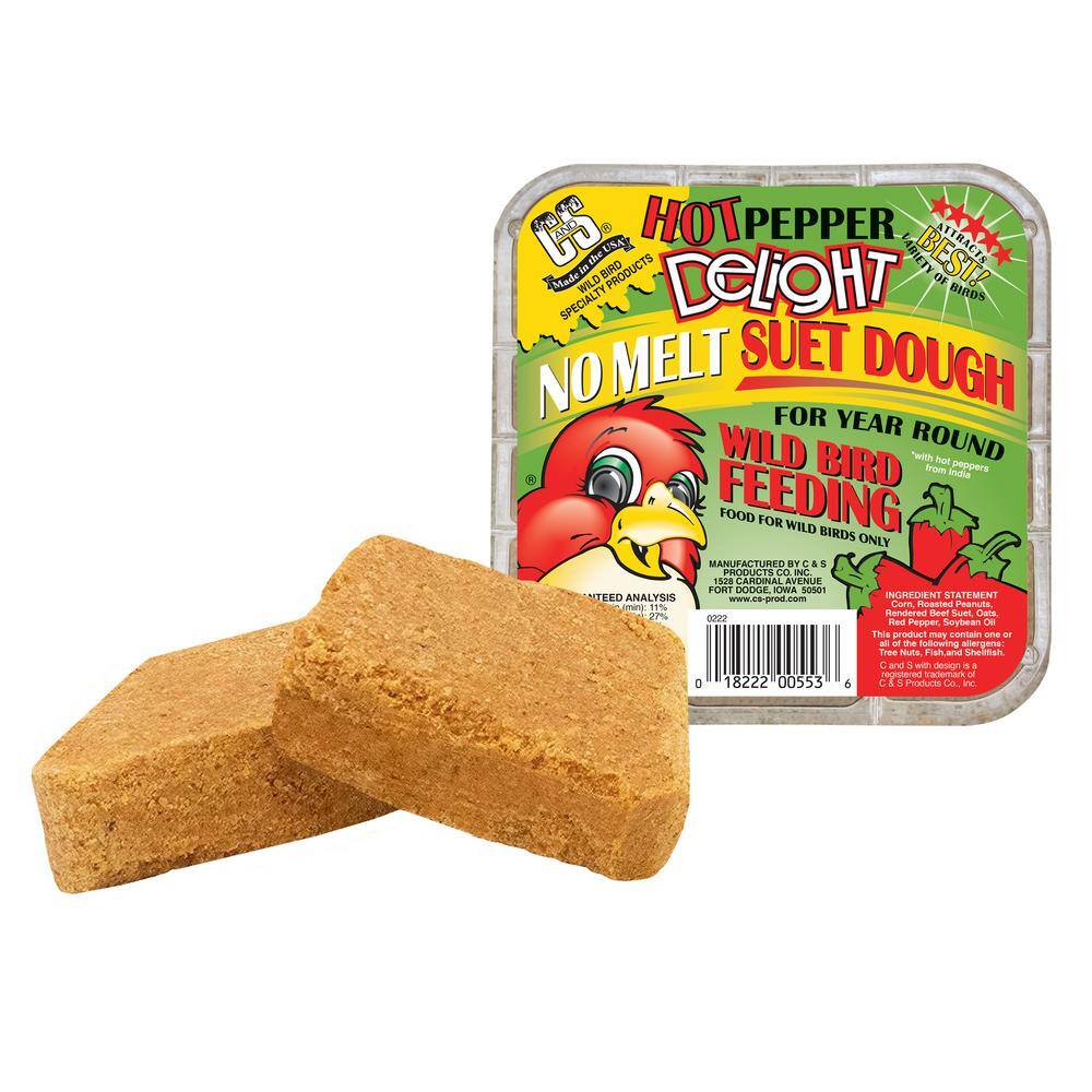 C and S Products Hot Pepper Delight 0.7 lbs. Wild Bird Suet