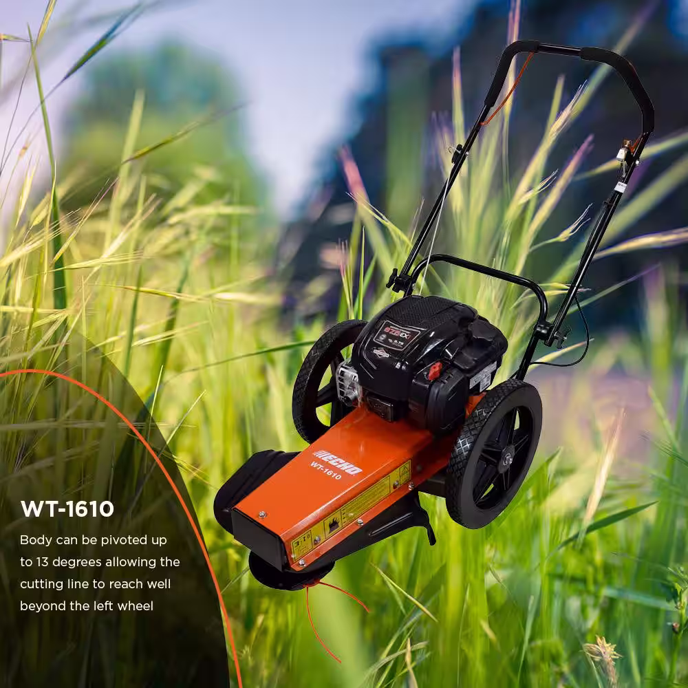 ECHO 24 in. 163 cc Gas 4-Stroke Walk Behind Wheeled Trimmer