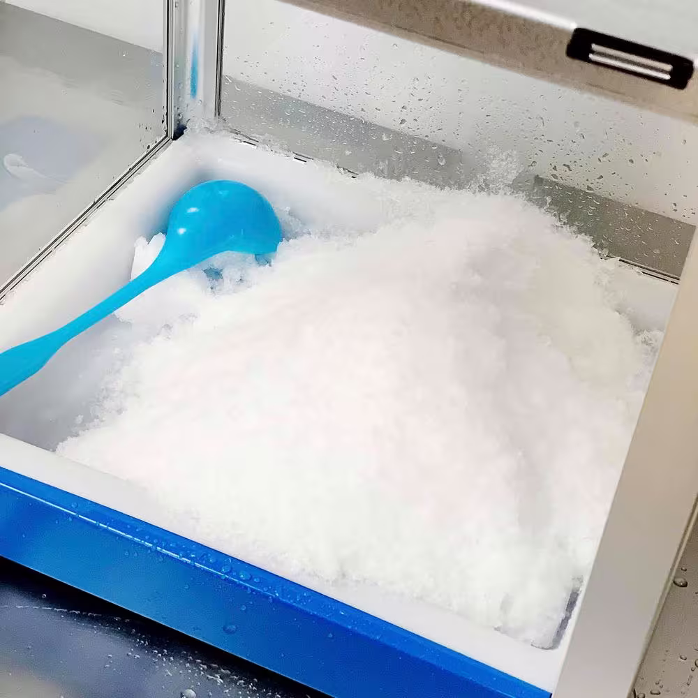 Paragon Simply-A-Blast 8000 oz. Blue Stainless Steel Countertop Snow Cone Machine