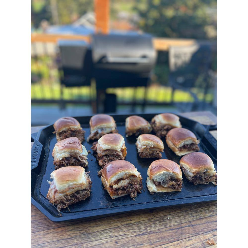 Lifesmart 510 sq. in. Cooking Surface Pellet Grill in Black with Meat Probe and Precision Digital Control