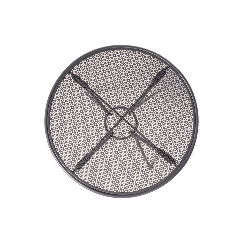 Alfresco Home 34 in Tall Pencil Point Wrought Iron Martini Dining Bistro Set w/Round Table and 2 Stackable Chairs (Set of 3)