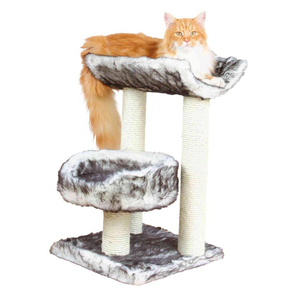 TRIXIE Black/White Isaba Scratching Post