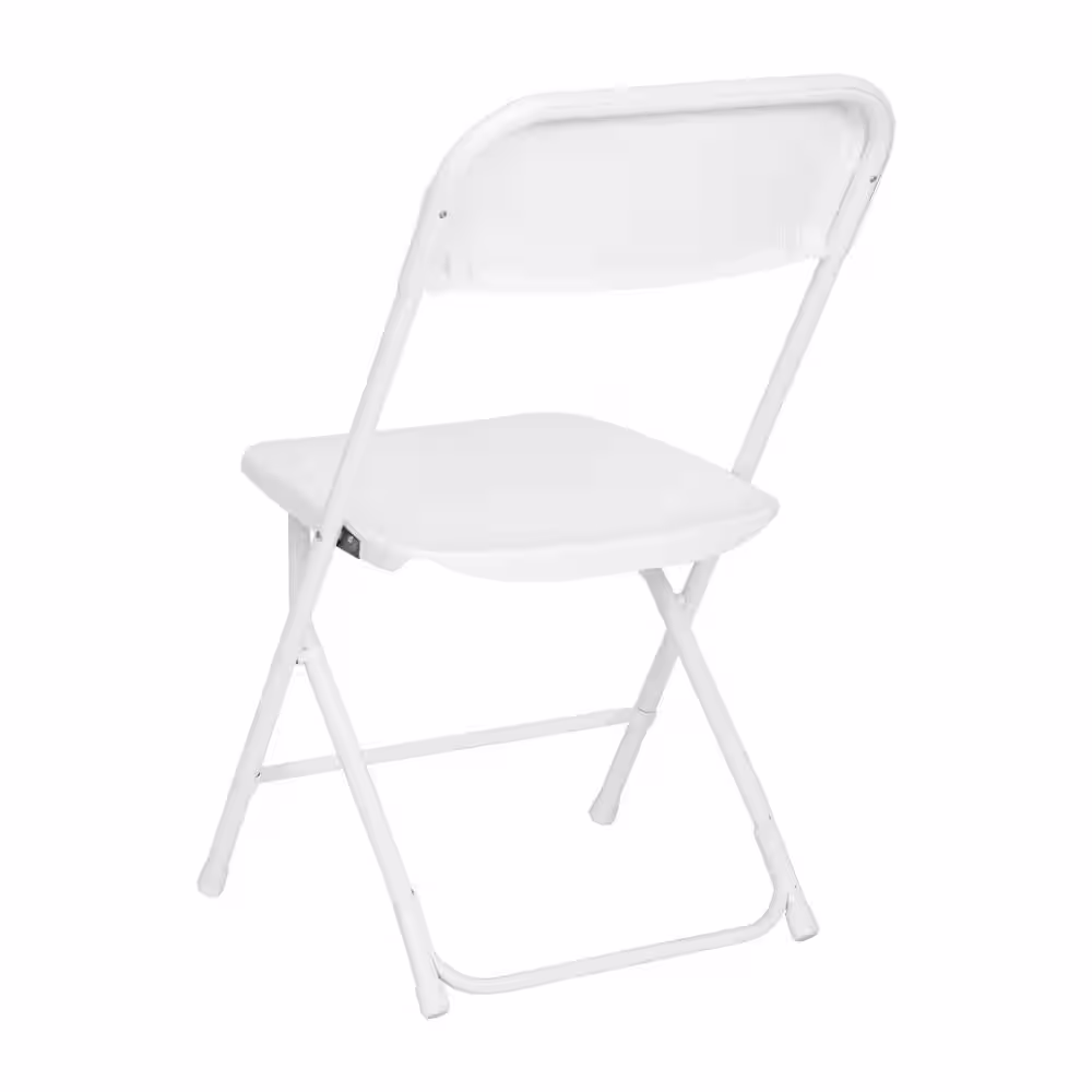Carnegy Avenue Big and Tall Commercial Folding Chair - Extra Wide 650 lb. Capacity - Durable Plastic - 4-Pack