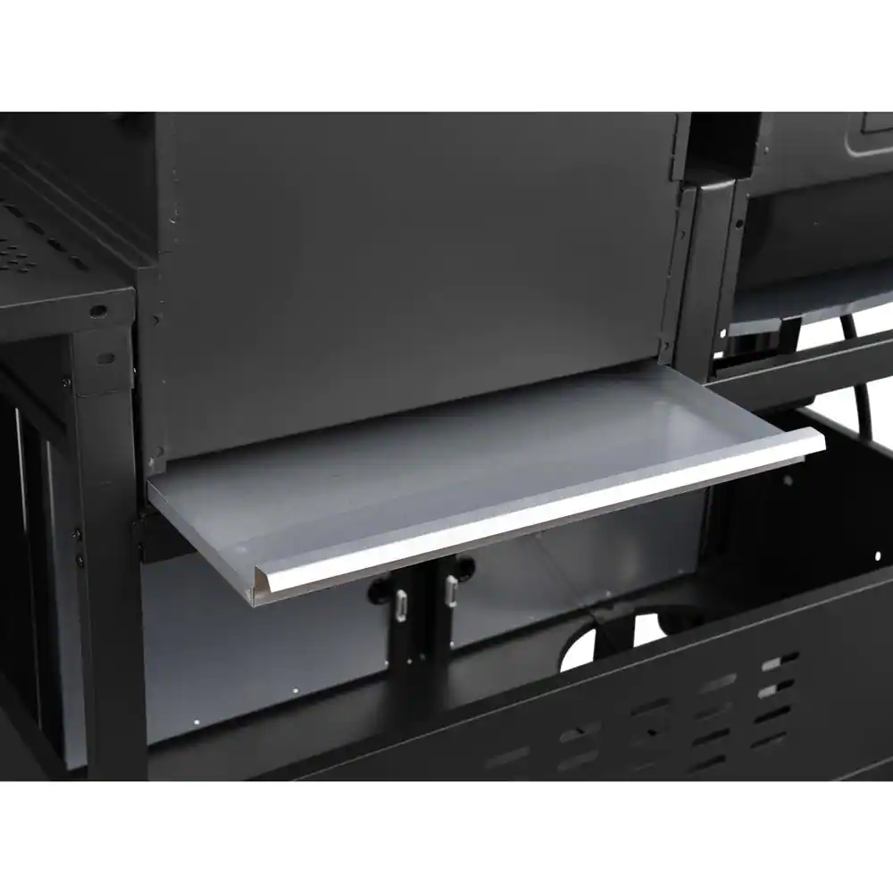 Royal Gourmet 3-Burner Propane Gas and Charcoal Combo Grill in Black with Grill Cover