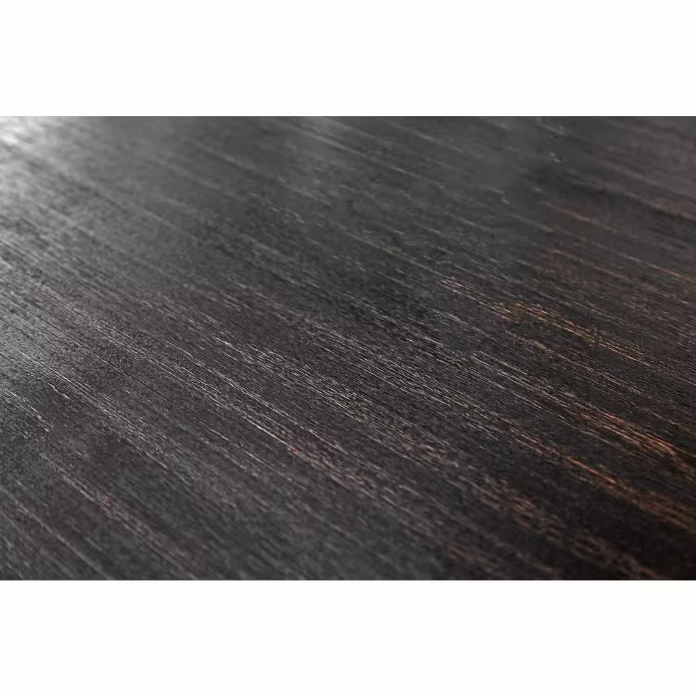 Furniture of America Anthus Antique Black Counter Height Table