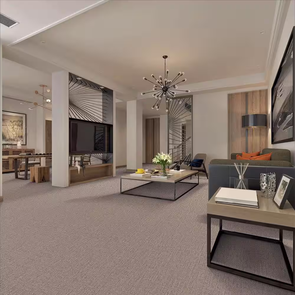 Home Decorators Collection Wheatfield - Abalone - Beige 34 oz. SD Polyester Pattern Installed Carpet