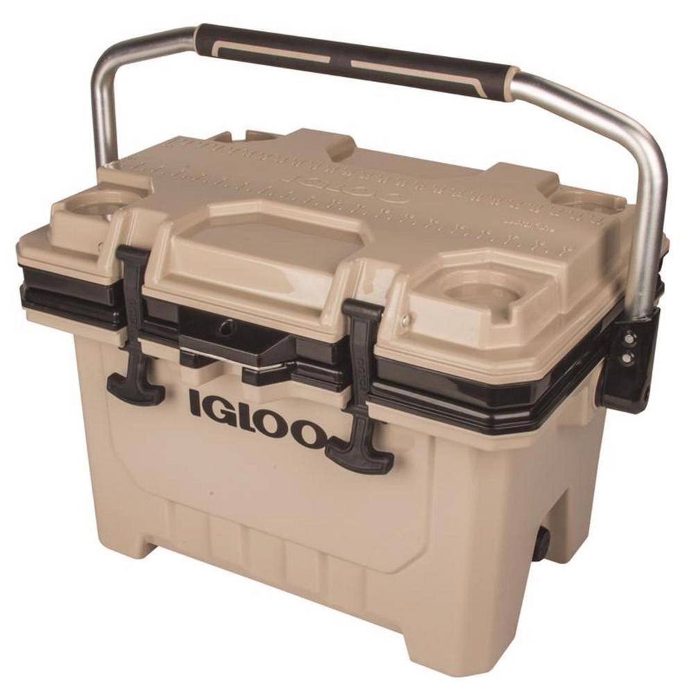 IGLOO IMX Tan 24 qt Ice Chest Cooler
