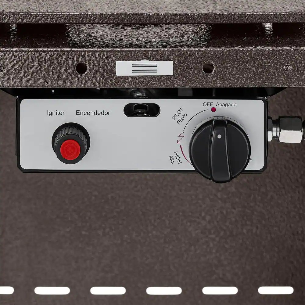 Hampton Bay 42,000 BTU Gold Gas Patio Heater