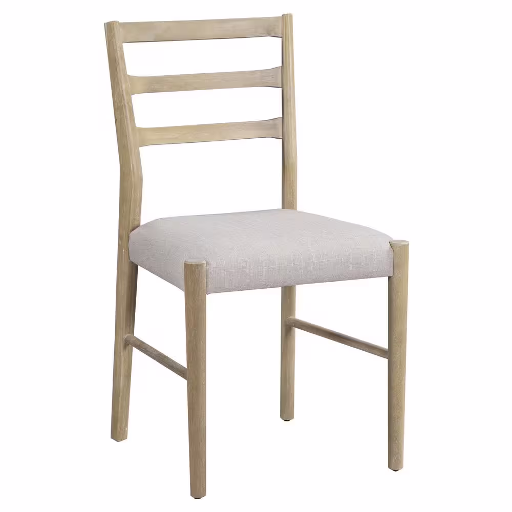 Harper & Bright Designs Mutifunctional 7-Piece Natural Wooden Dining Table Set with Extendable Table, 2 Drawers and 6 Upholstered Chairs