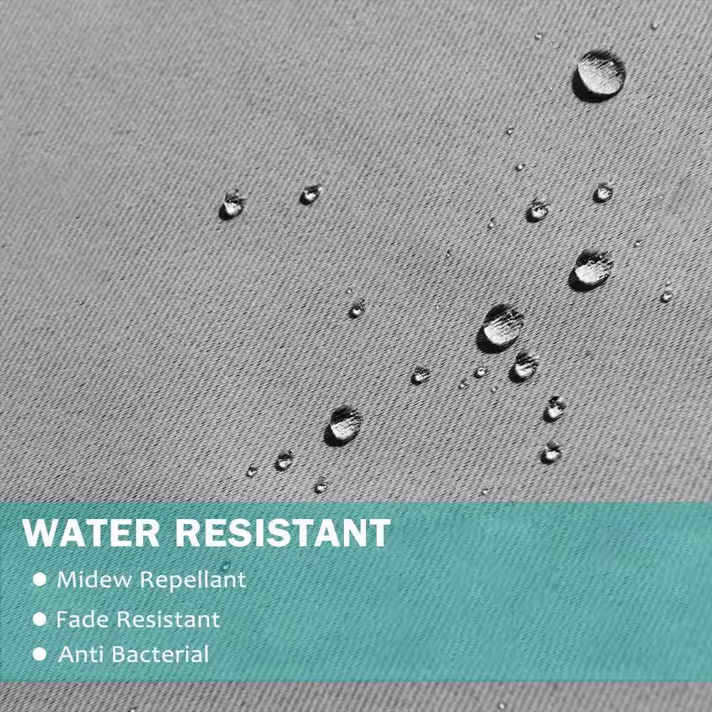 Pro Space Grey Thermal Grommet Blackout Curtain - 50 in. W x 84 in. L