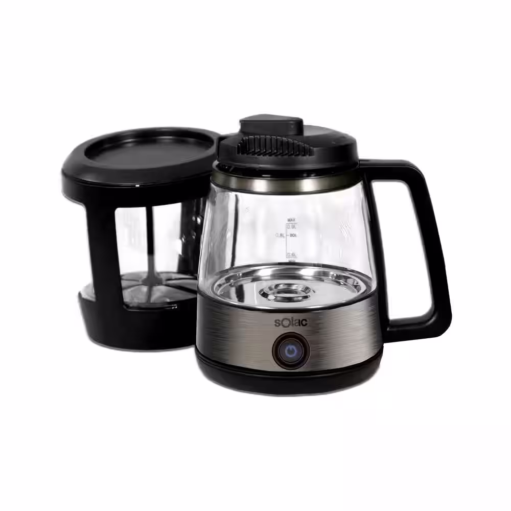 SOLAC 3-in-1 Vacuum Coffee Maker, 30 OZ