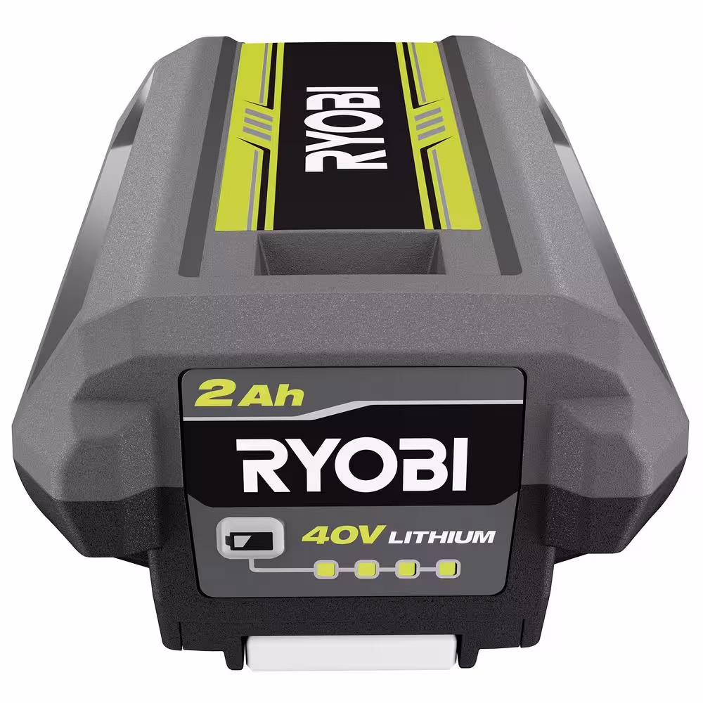 RYOBI 40V Lithium-Ion 2.0 Ah Battery and Charger