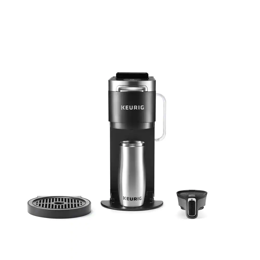 Keurig K Duo Plus 12-Cup Black Matte Single Serve and Carafe Coffee Maker