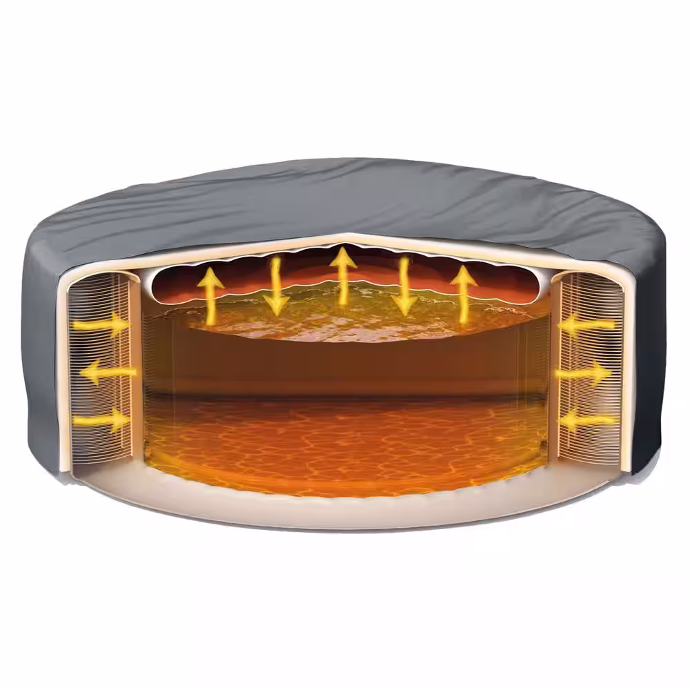 INTEX 6-Person 140-Jet Hot Tub with Tablet and Phone Tray