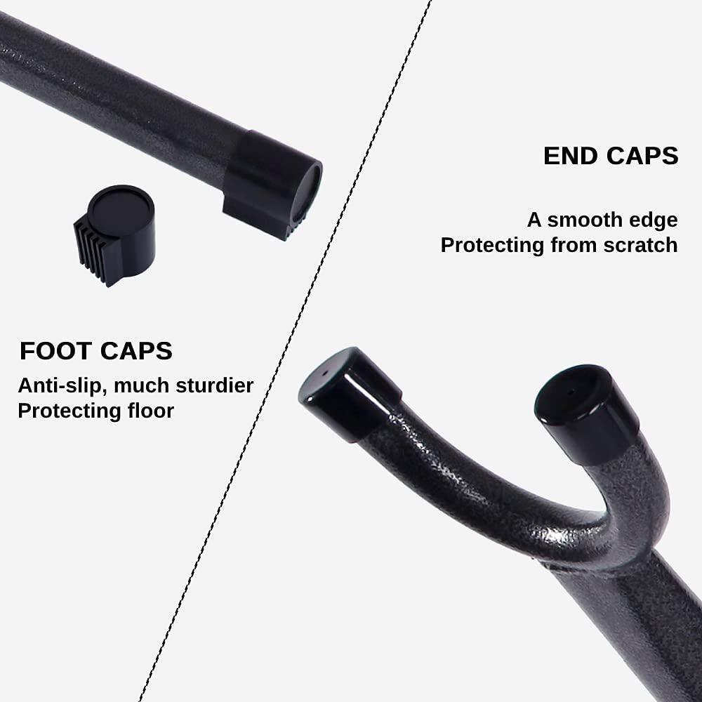 None 9 ft. Metal Heavy-Duty Hammock Stand Only in Black