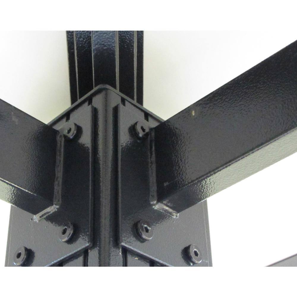 None Durham 10 ft. x 12 ft. Aluminum Gazebo with a Wind Escapement