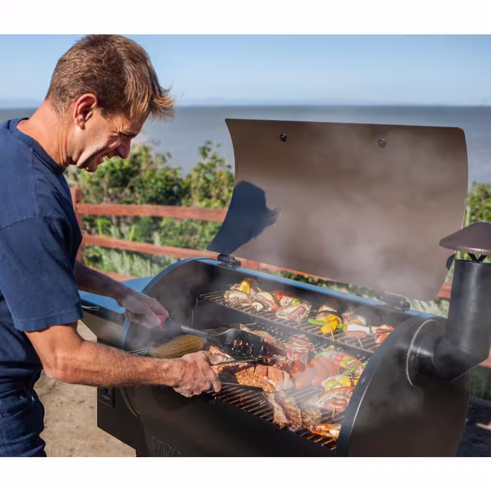 Z GRILLS 694 sq. in. Wood Pellet Grill and Smoker PID 2.0, Copper