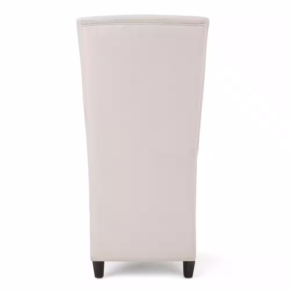 None Callie Beige Fabric Parsons Chair