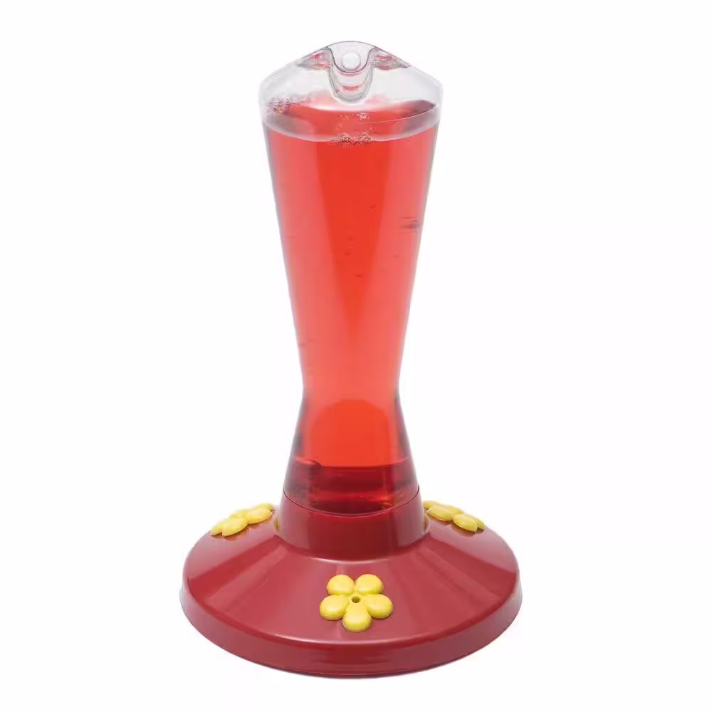 Perky-Pet Clear Plastic Hummingbird Feeder - 8 oz. Capacity