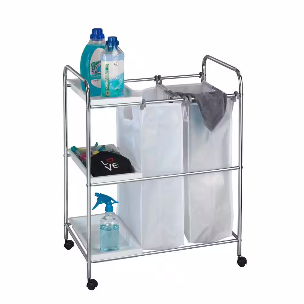 Wenko Arona Laundry Trolley