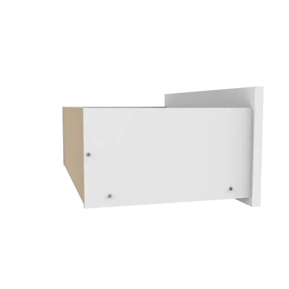 ClosetMaid Selectives 10 in. H x 23.5 in. W White Wood Drawer with Silver Handle