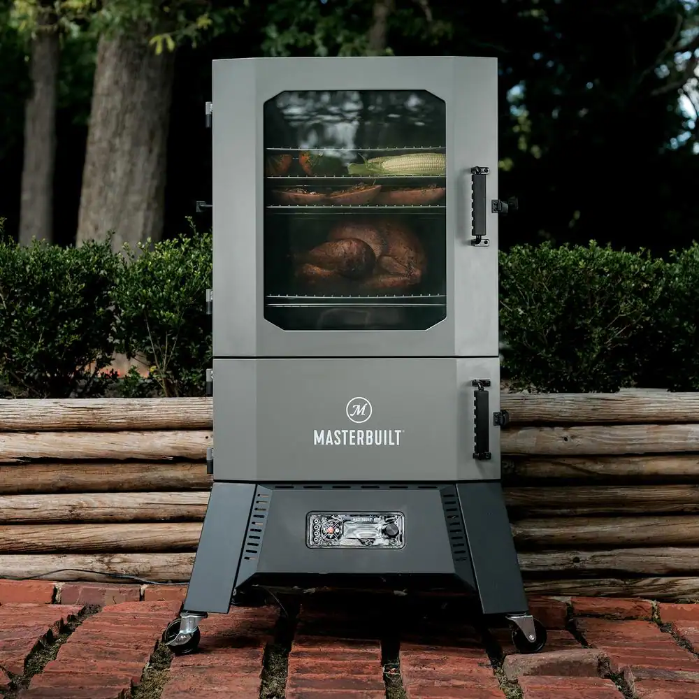Masterbuilt 40 in. Digital Charcoal Smoker in Gray