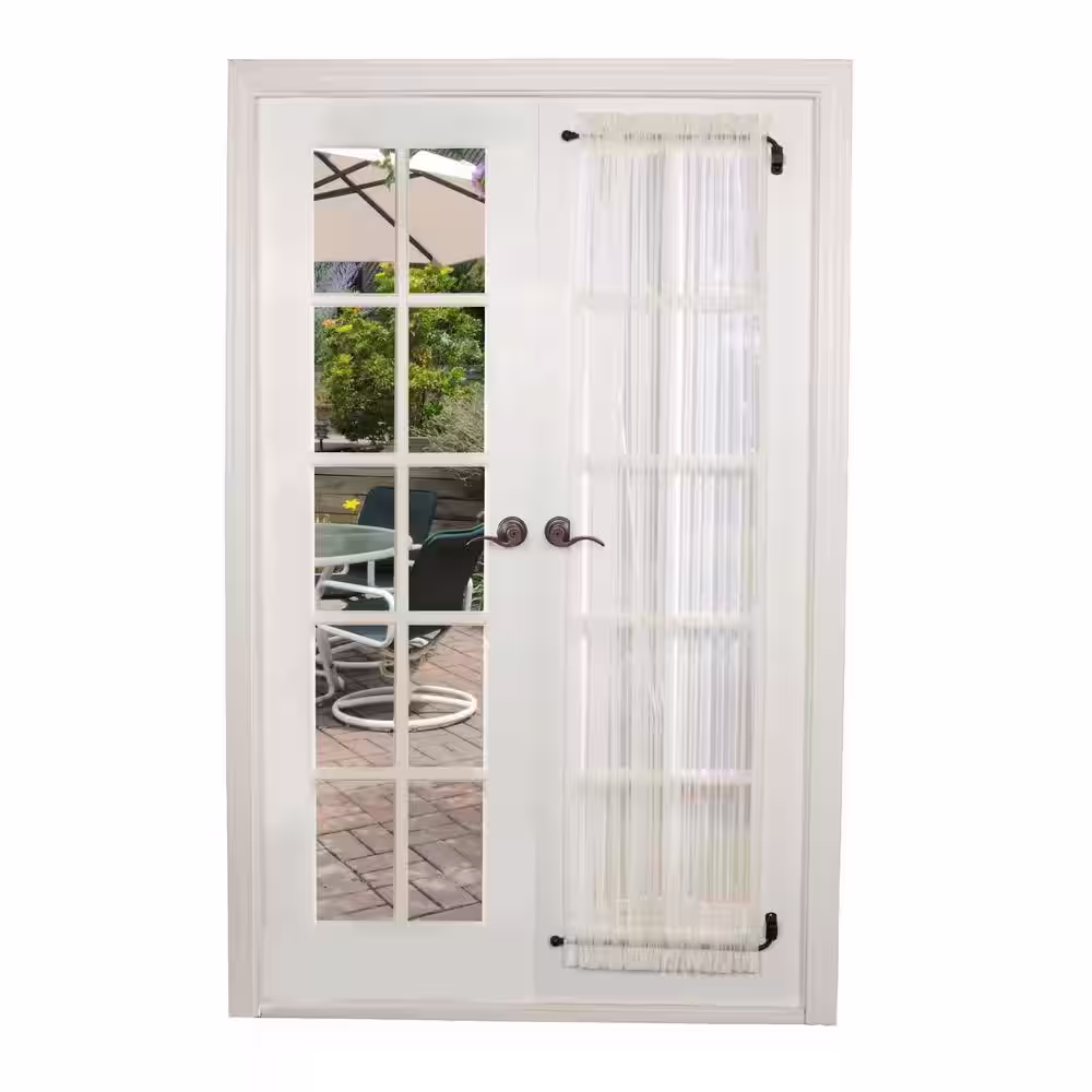 Versailles Home Fashions 14 in. - 24 in. Single Swing Arm Rod in Antique Brass